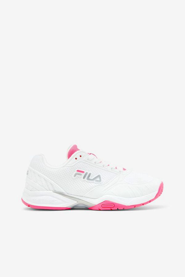 Fila Volley Zone Women's Tennis Shoes - White,NZ 829-27950